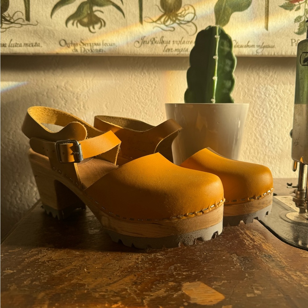 MIA Mustard Yellow ABBA Clog